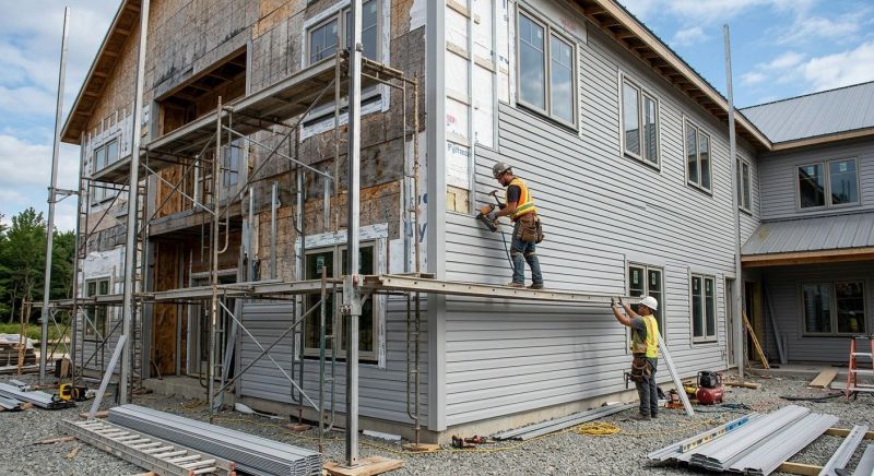 Synthetic Siding Installation in Stamford, CT