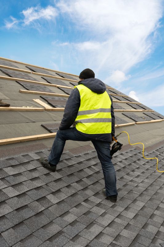 A Frame Roof Installation in Framingham, MA