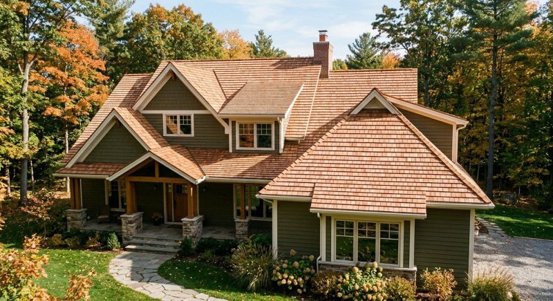 Cedar Roof Construction in Alexandria, VA