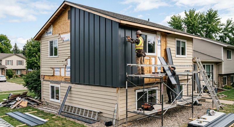 Metal Siding Installation in Fairfield County, CT