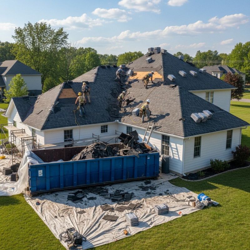 Roof Shingles Replacement in Fredericksburg, VA