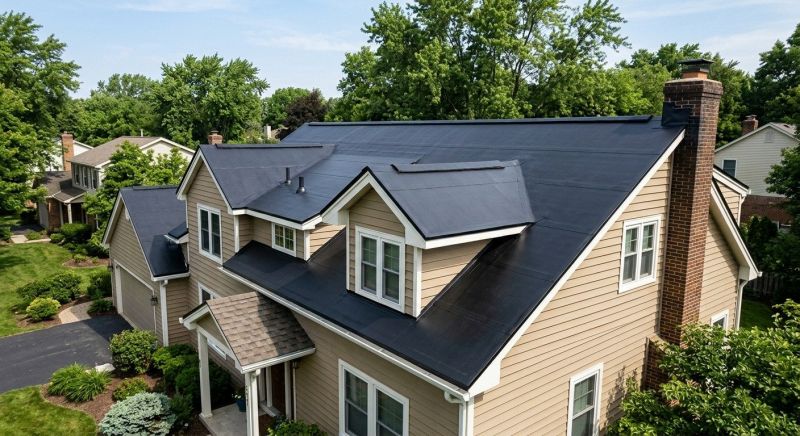 Rubber Roof Installation in Fredericksburg, VA