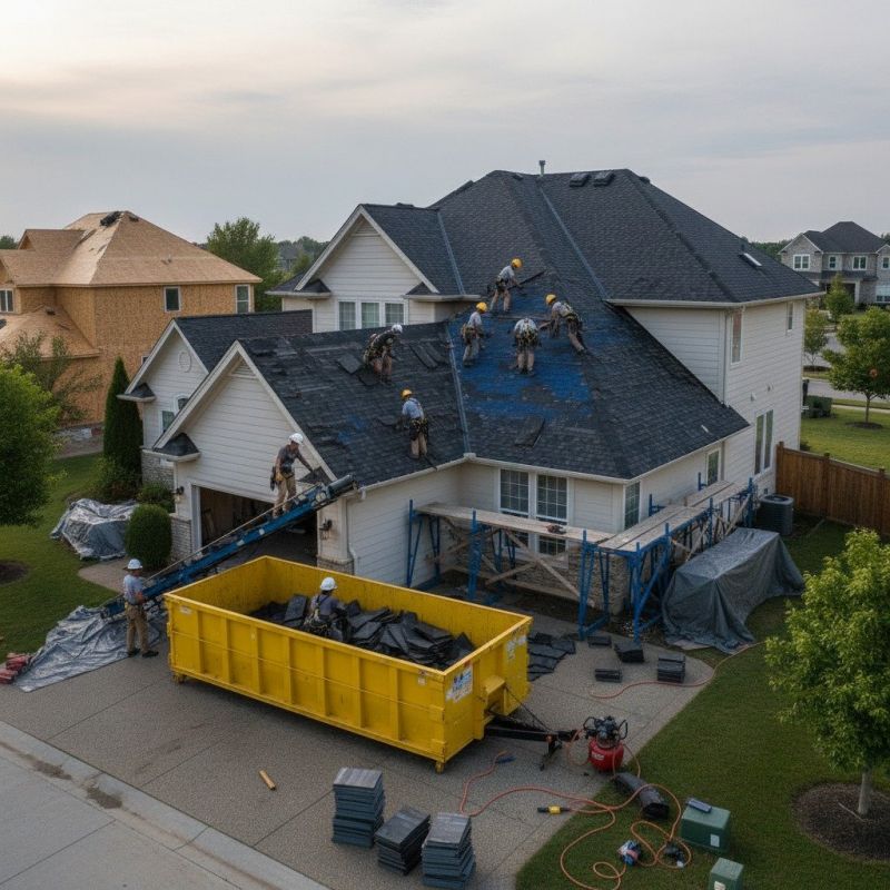 Shingle Roof Replacement in Fredericksburg, VA
